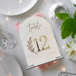 Table Numbers With Stands