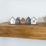 Custom Standing House Decor Farmhouse Mini Home Personalized Gift For Family Small Houses Centerpiece Decoration Home Family Gift