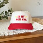 In My Mom Era Hat, Embroidered Mom Hat, Custom Mom Hat, Mom Baseball Cap, In My Mom Era Sparkles, Mother's Day Gift, Gift For New Mom, Mama
