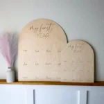 My First Year Photo Board | Milestone Photo Sign | One year Of Photo Board | First Birthday Photo Sign | One Year Of Birthday Sign | Baby