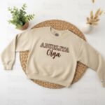 Custom Abuelita Sweatshirt, Personalized Grandma Crewneck, Embroidered Gift for Abuela, Mothers Day Gift, Spanish Abuela, Gift for Grandma
